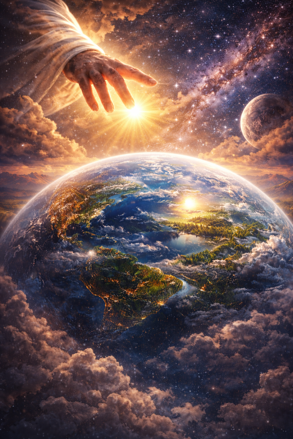 tierra creada por Dios